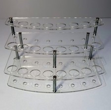 Stunning 3-Tier Acrylic Display Stand, Perfect for Events & Store Layouts