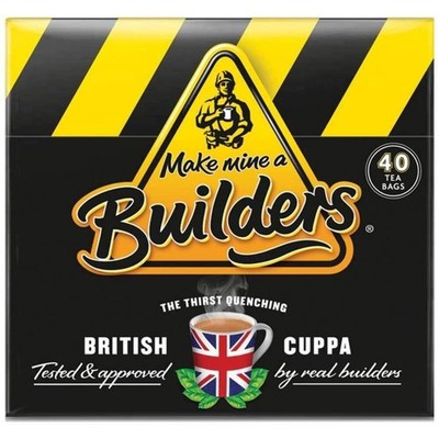 40 Count Master Blended Black Tea Bags - High Caffeine for Energizing Brews