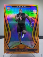 2020 Certified Rookies Mirror Orange 153/199 Marlon Davidson #163 RC