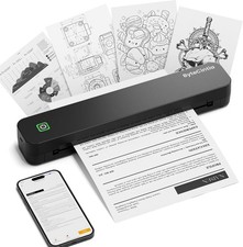 C80 A4 Impresora portátil térmica, Impres…