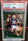 2002 Topps Chrome - Tom Brady #100 PSA 8 NM - MT ROOKIE CARD | THE GOAT!