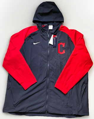 Nike Cleveland Guardians MLB Authentic Collection Full Zip Jacket   Men's 4XL