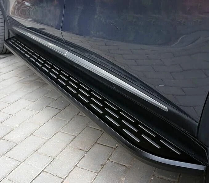 Se adapta a Jeep Grand Cherokee 2011-2021 estribo peldaño lateral barra Nerf negra Foto 2 de 4