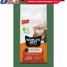 Low Tracking Cat Litter Flushable Dust Control Odor Control Quick Clumping 28lb