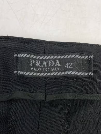 PRADA/Straight Pants/Size 42/Nylon/Black/Solid Color// thumbnail 4