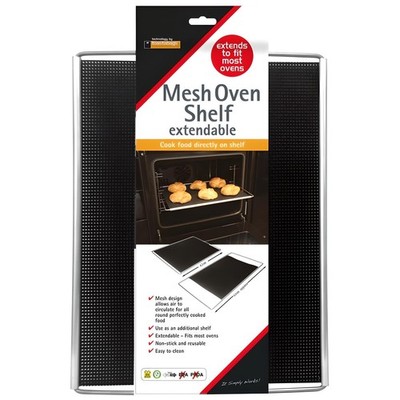 Planit Ofen Regal Netz Antihaft Mehrweg Tablett für Knusprige Pizza Chips Backen