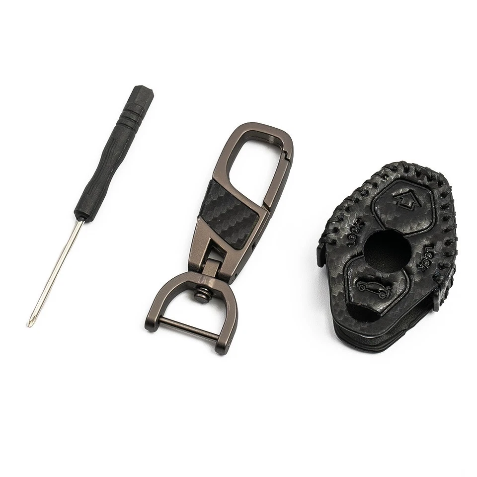 Carbon Fiber Car Key Case For M3 E38 E39 E46 E53 E60 E61 E83 E85 & E86 - Image 4 of 4