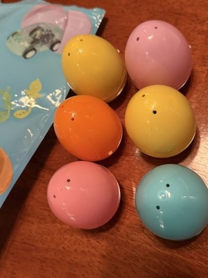 LITTLE TOWN    Pre-Filled  Easter Eggs With TOYS 6 Count