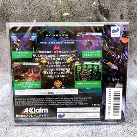 Sega Saturn Batman Forever The Arcade Game SS Action Game Acclaim Japan Sealed