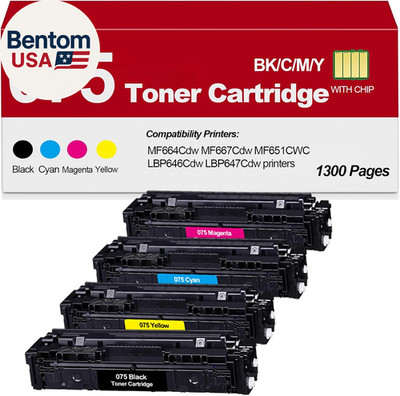 CRG 075 Toner Cartridge Set for Mf664Cdw Mf667Cdw MF651CWC Lbp646Cdw Lbp647Cdw C