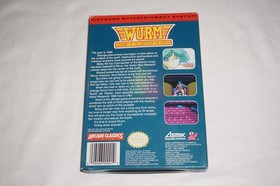 Wurm: Journey to the Center of the Earth (Nintendo NES) Complete in Box CIB