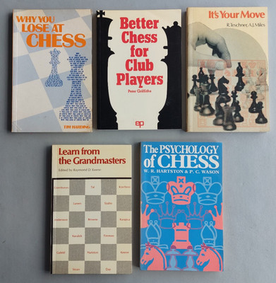 Chess Book Bundle, Why You Lose at Chess, Better Chess, Your Move, Grandmasters