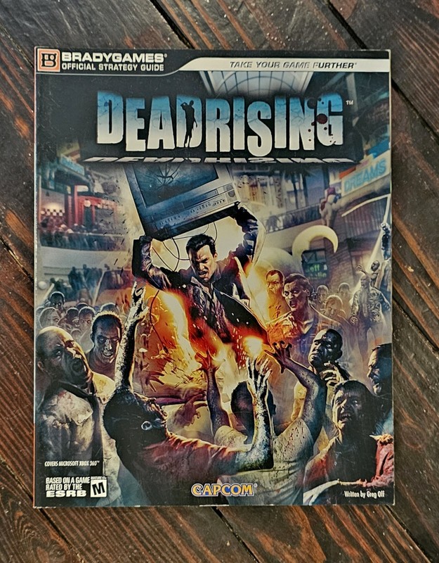 2006 Dead Rising Microsoft Xbox 360 Video Game Strategy Guide Capcom Bradygames