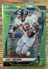 2024 Panini Prizm - Jamal Anderson #18 Neon Green Pulsar Prizm