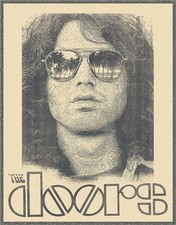 THE DOORS Jim Morrison Shades Tin Sign wall decor 12.5" x 16" Made in USA