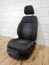 Sitz vorne rechts VW Polo 6R 6C 5-Türer Schwarz grau Airbag Sitzheizung