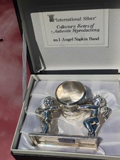 International Silver Authentic Reproductions*No.1 Angel Napkin Band Ring*In Box