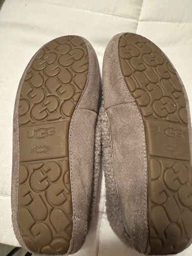 Ugg Australia Womens Dakota Spill Seam moccasin Size 11 Dakota Stormy Gray - Picture 7 of 10