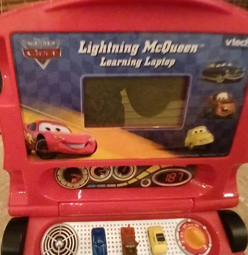 Lightning McQueen Learning Laptop VTech Disney Pixar Cars 2 Educational Works! - Bild 4 von 7