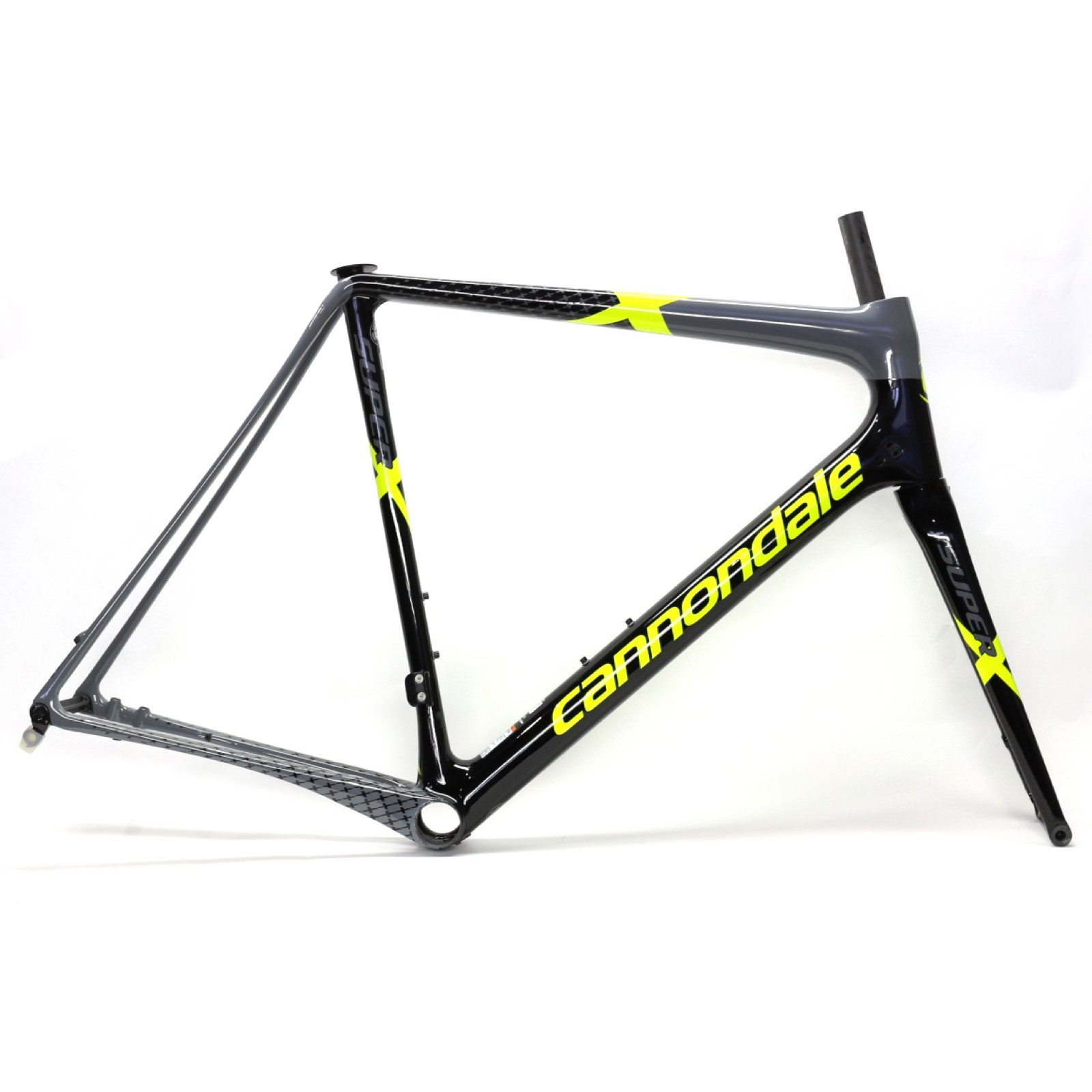 Cannondale 2018 SuperX Carbon Disc Frame and Fork 61cm Grey/Black C17098M6061