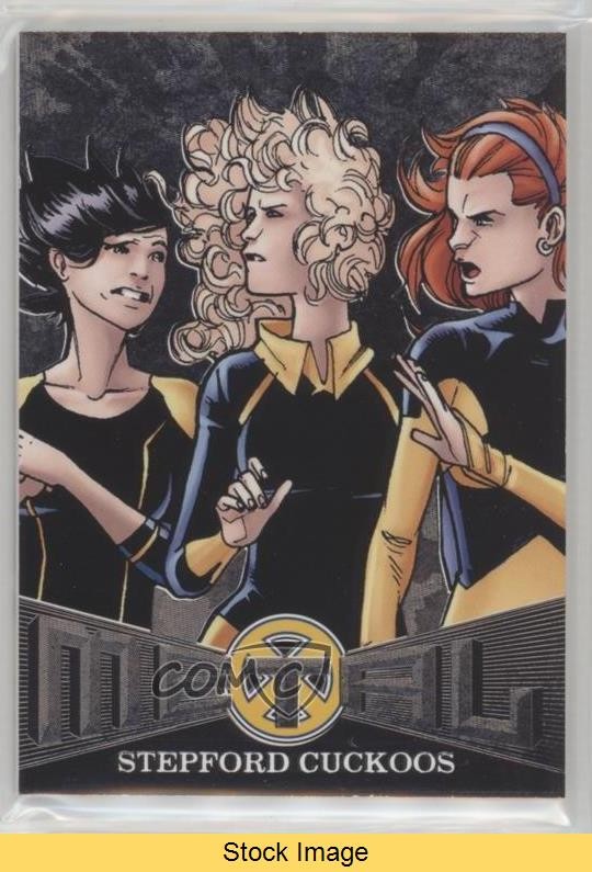 2018 Fleer Ultra Marvel X-Men Metal Blasters Stepford Cuckoos #MB40 READ 0p3