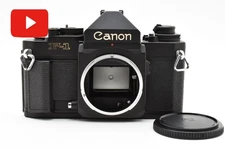[Near MINT] Canon NEW F-1 Eye Level 35mm SLR Film Camera Body From JAPAN
