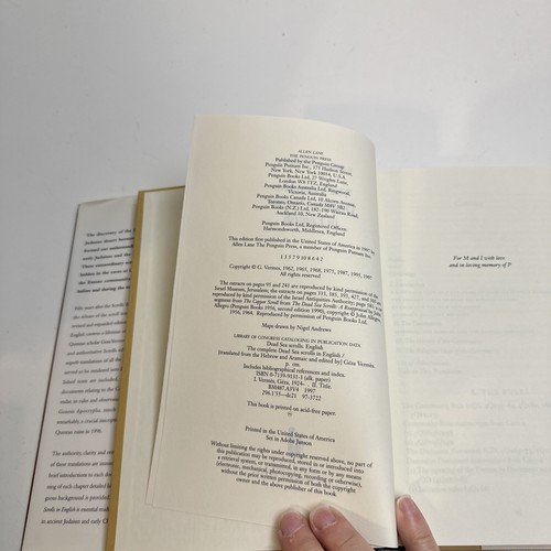 Complete Dead Sea Scrolls in English by Geza Vermes (1997, Hardcover) - Picture 11 of 17