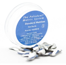 Dentsply Caulk 659015 Palodent Sectional Matrix System Standard Matrices 50/Pk