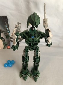 LEGO set 8731 Kongu VINTAGE BIONICLE Toa Inika 100% complete w/ instructions