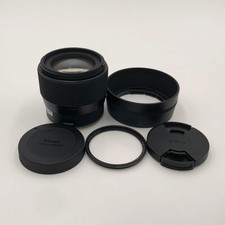 Sigma 56mm f/1.4 DC DN Camera Lens with Hood for Sony E Mount Excellent