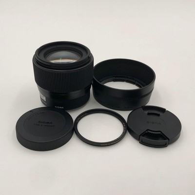 Sigma 56mm f/1.4 DC DN Camera Lens with Hood for Sony E Mount Excellent