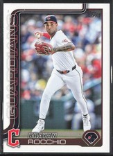 2025 Topps Brayan Rocchio Cleveland Guardians #194