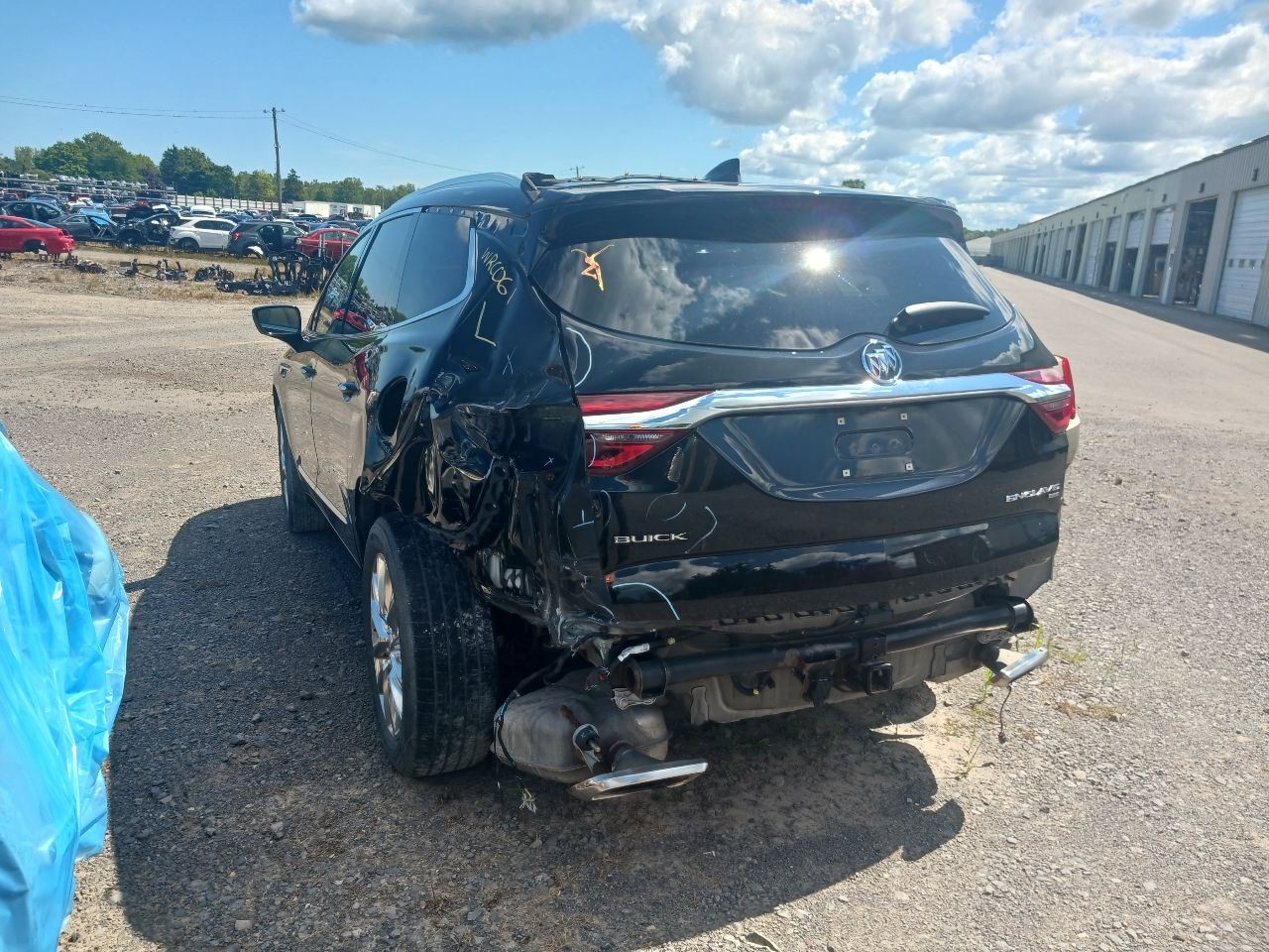 Driver Side View Mirror Power Folding Opt Dnp Fits 18-19 ENCLAVE 11868408