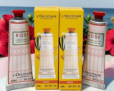 L Occitane Provence Around The World Rose Hand Cream 30ml/1oz Set of 2 Ex 7/28