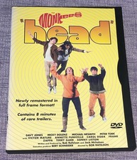 Head DVD (1968) The Monkees/Frank Zappa/Jack Nicholson Movie Musical Film - Snap