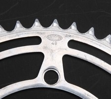STRONGLIGHT 49D VELO PLATEAU PEDALIER ANCIEN BICYCLE CHAINRING 47 NOS
