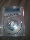 1988 Canada 25 Cents PCGS PR69 DCAM Proof Quality — photo 3