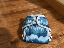 1 Thirsties One Size Pocket Diaper 1 Organic Cotton 1 Stay Dry Polyester Insert