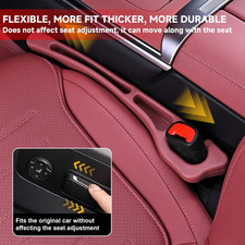 2PCS Car Seat Gap Filler Organizer, No Drop Seat Guard, Automotive Trays  Ba...