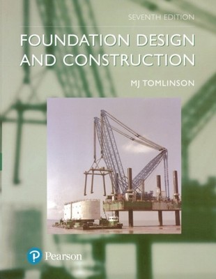 FOUNDATION DESIGN & CONSTRUCTION by M.J. Tomlinson Paperback Self Help Business