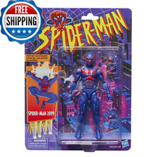 Marvel Legends Series Spider-Man 2099 Retro Cardback Comics Collectible 6-Inch