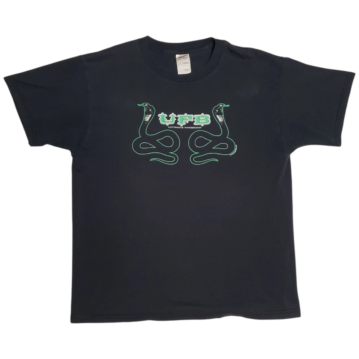 Fruit of the Loom Regular Size L Punk Vintage T-Shirts for Men for