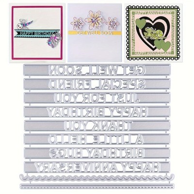 Lapoo 3D Backgrounds General Merchandise, Common Blessing Words 4.5 x 3.5 in 