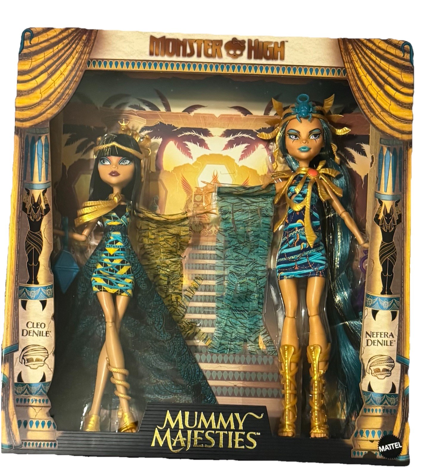 Cleo De Nile w/ Hissette Monster High Doll Mattel 2024 HXH74