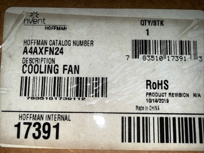 NVENT A4AXFN24 FAN #A6-40