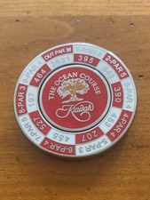Kiawah Island Ocean Course Yardage Coin