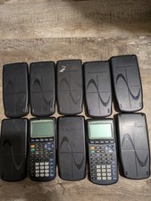 Texas Instruments TI-83 Handheld Graphing Calculators Lot Of 10