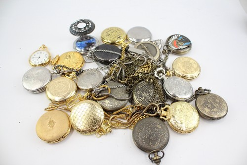 Job Lot Vintage And Later POCKET WATCHES Quartz