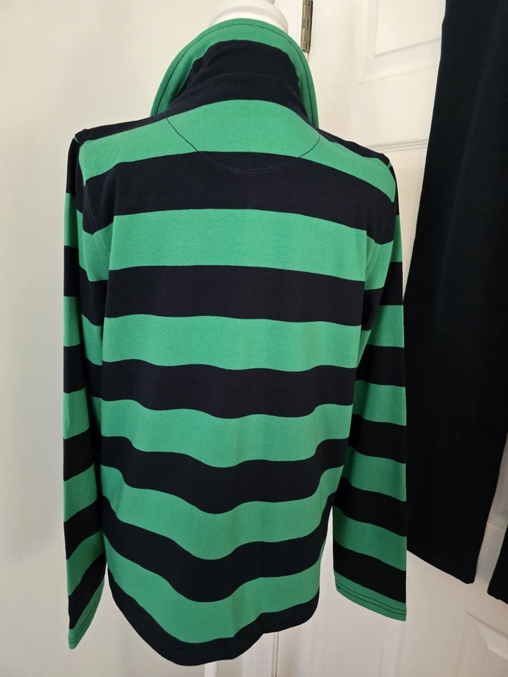 2 шт. Активный набор Liz Claiborne, в полоску Jkt. Размер (Lg) Нижняя часть Размер (Med) - Изображение 3 из 4