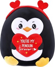 Valentines Penguin Stuffed Animal, 8 Inch Cute Plush Toy with “You’re My Pen